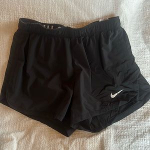 Nike Black Two in One Short Size M